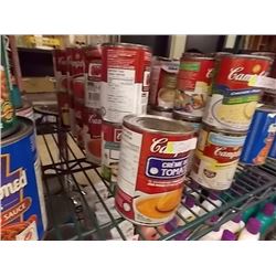 LOT OF CANNED TOMATO SOUP - 11TTL