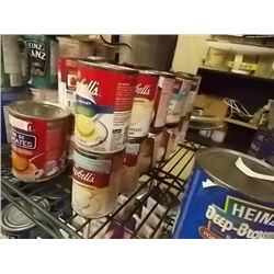 LOT OF CANNED SOUP - 12 TTL