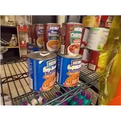 LOT OF CANNED BEANS - 9 TTL