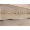 Image 2 : BRACELET - NEW DIAMOND SET IN STERLING SILVER SETTING - RETAIL ESTIMATE $400