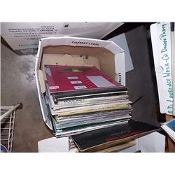 BOX OF ASSORTED RETRO RECORDS