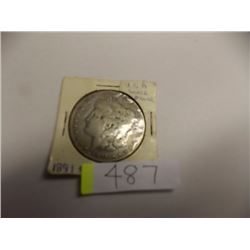 COIN - USA $1 - 1891