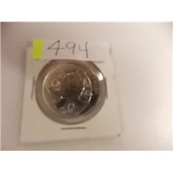 SILVER COIN - 2013 1/2 OX .999 FINE SILVER FIJI TAKU COIN - SEA TURTLE