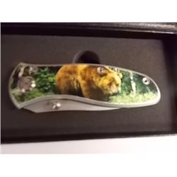 FOLDING KNIFE - BEAR IMAGE