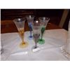 Image 1 : COLOUR LIQUIOR GLASSES - 4 TTL