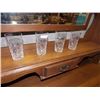 Image 1 : PIN WHEEL CRYSTAL DRINKING GLASSES
