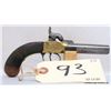 Image 2 : UNKNOWN BRITISH ANTIQUE POCKET HANDGUN