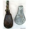 Image 1 : PAIR OF VINTAGE POWDER FLASKS