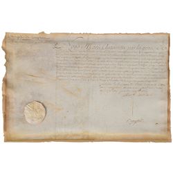 Marie Antoinette Signed Document