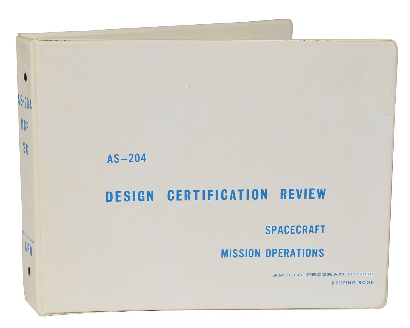 As 204 Apollo Saturn IB AS-204 Briefing Book