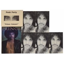 Prince Set of (7) Early Publicity Items