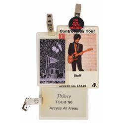 Prince Collection of 1980s Tour Material