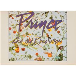 Prince Purple Rain Tour Thank You Card