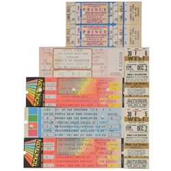 Prince 1984 Purple Rain Set of (8) Concert Tickets