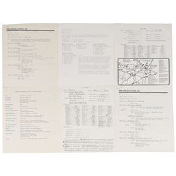 Prince Purple Rain Tour Material