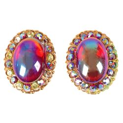 Prince's Personally-Owned and -Worn Purple Rain-Era Worn Cufflinks