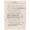Image 1 : Prince 'The Ladder' Handwritten Lyrics