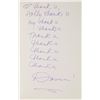 Image 2 : Prince Handwritten Note in Personal Card to Eric Leeds