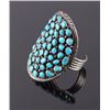 Image 2 : Navajo Signed Sterling Silver Turquoise Cuff
