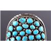 Image 4 : Navajo Signed Sterling Silver Turquoise Cuff