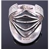 Image 7 : Navajo Signed Sterling Silver Turquoise Cuff