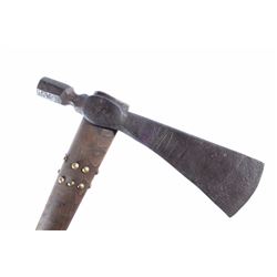 Little Bull's Battle of Wounded Knee Pipe Tomahawk