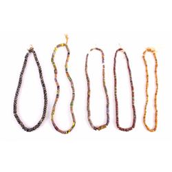 Millefiori Trade Bead Necklace Collection