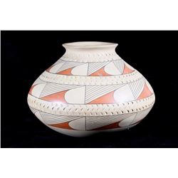 Signed Tarahumara Indians Casada Pottery Bowl