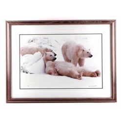 Thomas Mangelsen Polar Bear Framed Photograph