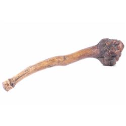 Penobscot Burl Ball Head War Club 19th Century