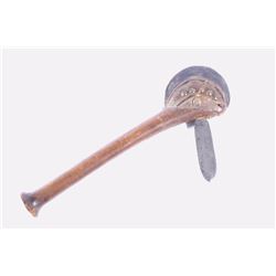 Eastern Sioux Human Effigy Spontoon War Club 19th
