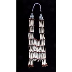Northern Plain Indian Dentalia Shell Breastplate