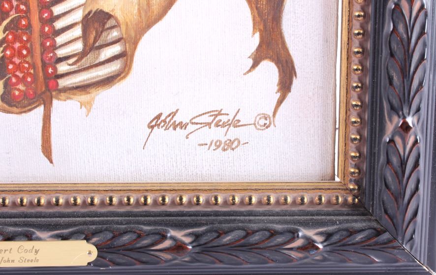 Original John Steele Oil on Canvas Painting