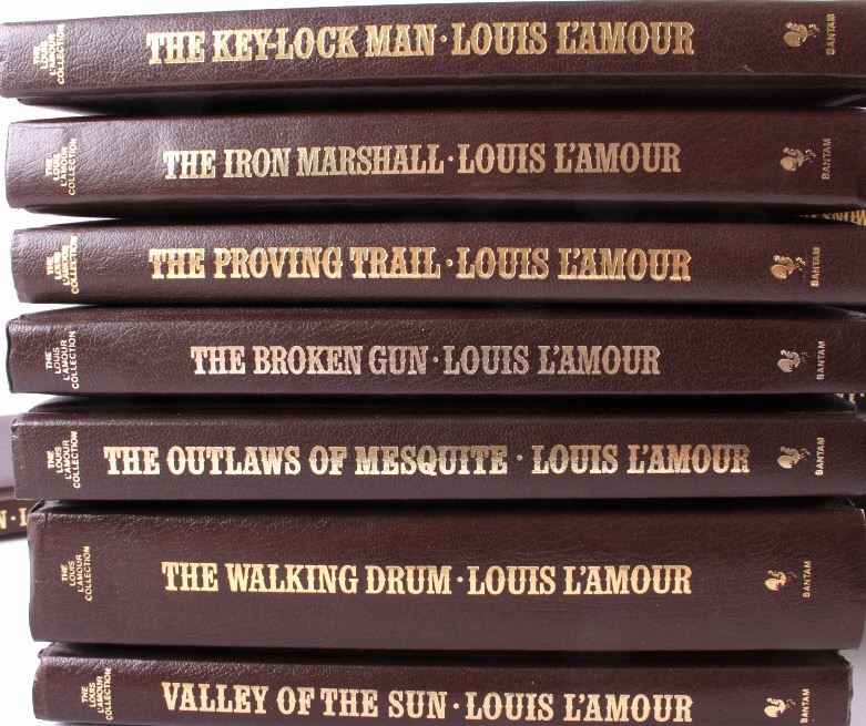 Louis L'Amour Leatherette Book Collection