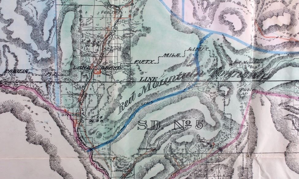 Silver Bow County Montana 1890 Old Map Reprint Old Ma vrogue.co