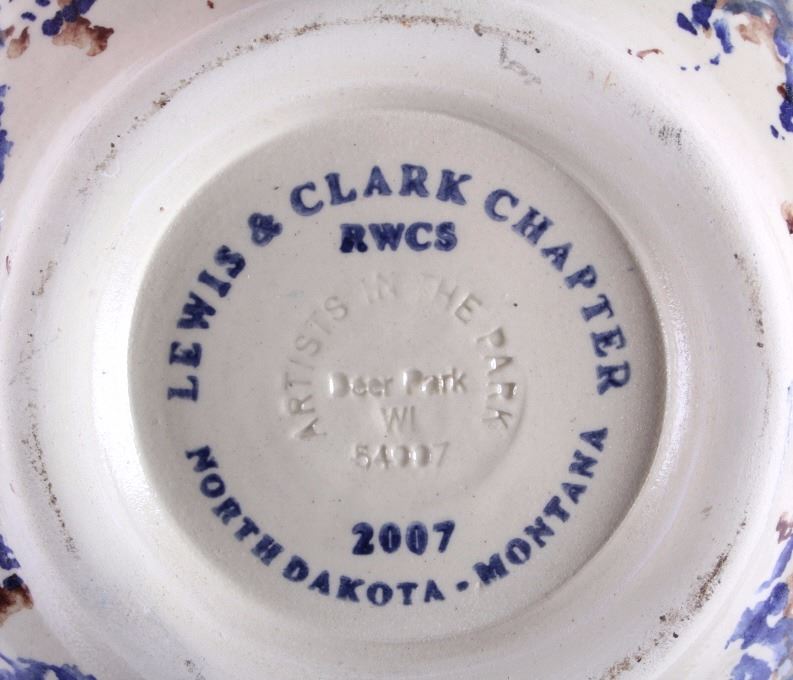 Livingston Montana Spongeware Mixing Bowl