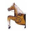 Image 3 : Folk Art Galloping Cowboy Sculpture
