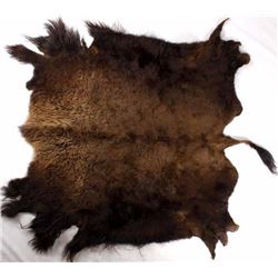 Montana Wild American Bison Fur Hide Rug