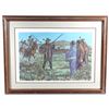 Image 1 : Original Signed Jack Hines Print Evening Encounter