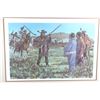 Image 6 : Original Signed Jack Hines Print Evening Encounter
