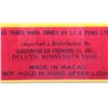 Image 7 : Black Cat Firecracker Advertising Poster Duluth MN