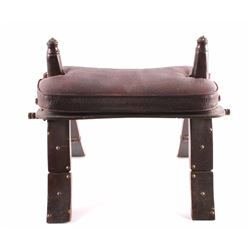 Antique Camel Saddle Stool