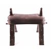 Image 1 : Antique Camel Saddle Stool