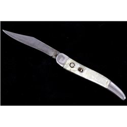 Hammer Brand Mother of Pearl Switchblade c.1950's