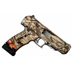 Hi-Point 34510WC Single 45 Automatic Colt Pistol (ACP) 4.5" 9+1 Woodland Camo Grip/Frame