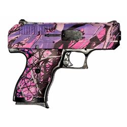 Hi-Point CF380PI Pink Camo Double 380 Automatic Colt Pistol (ACP) 3.5" 8+1 3-Dot Polymer Grip Muddy 