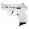 Image 1 : SCCY Industries CPX2TTWT CPX-2 Double 9mm 3.1" 10+1 White Polymer Grip/Frame Grip Stainless Steel
