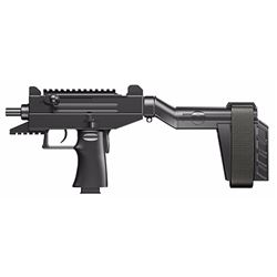 IWI US UPP9SB Uzi Pro 9mm with Stabilizing Brace Pistol Semi-Automatic 9mm 4.5" 20+1/25+1 Polymer Bl