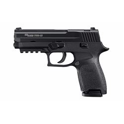 Sig Sauer 250C22BAS P250 Rimfire Double 22 Long Rifle 3.9" 10+1 Black Polymer Grip Black Hard Coat A