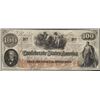 Image 1 : 1864 $100 Confederate States of America Note